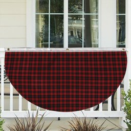 ScotsTee Shop Scottish Murray of Ochtertyre Tartan Non-Pleated Fan Flag Bunting Banner