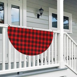 ScotsTee Shop Scottish Wemyss SC Tartan Non-Pleated Fan Flag Bunting Banner