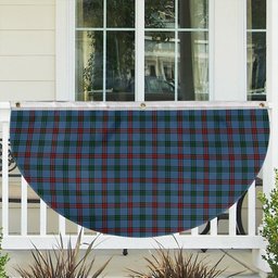 ScotsTee Shop Scottish Montgomery of Ayrshire Ancient Tartan Non-Pleated Fan Flag Bunting Banner