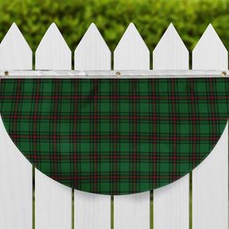 ScotsTee Shop Scottish Orrock Tartan Non-Pleated Fan Flag Bunting Banner