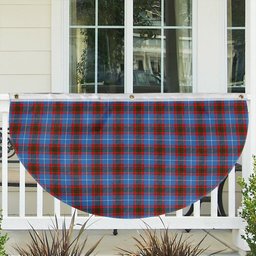 ScotsTee Shop Scottish Preston Tartan Non-Pleated Fan Flag Bunting Banner
