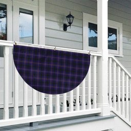 ScotsTee Shop Scottish MacIver of Strome Tartan Non-Pleated Fan Flag Bunting Banner