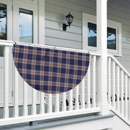 ScotsTee Shop Scottish Stewart of Appin Hunting Dress Tartan Non-Pleated Fan Flag Bunting Banner