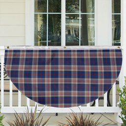 ScotsTee Shop Scottish Stewart of Appin Hunting Dress Tartan Non-Pleated Fan Flag Bunting Banner