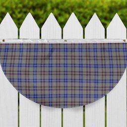 ScotsTee Shop Scottish Yes Scotland Tartan Non-Pleated Fan Flag Bunting Banner
