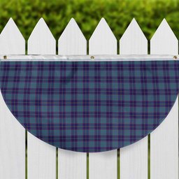 ScotsTee Shop Scottish Patterson John Tartan Non-Pleated Fan Flag Bunting Banner