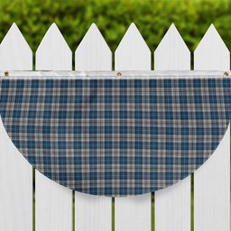 ScotsTee Shop Scottish Napier Modern Tartan Non-Pleated Fan Flag Bunting Banner