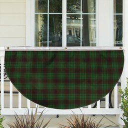 ScotsTee Shop Scottish McAlister of Glenbarr Hunting Tartan Non-Pleated Fan Flag Bunting Banner
