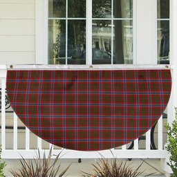 ScotsTee Shop Scottish Harkness Dress Tartan Non-Pleated Fan Flag Bunting Banner