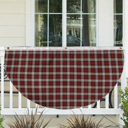 ScotsTee Shop Scottish McPhee Dress Tartan Non-Pleated Fan Flag Bunting Banner