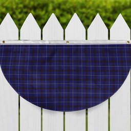 ScotsTee Shop Scottish McCallie Tartan Non-Pleated Fan Flag Bunting Banner
