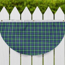 ScotsTee Shop Scottish Sutherland Ancient Tartan Non-Pleated Fan Flag Bunting Banner