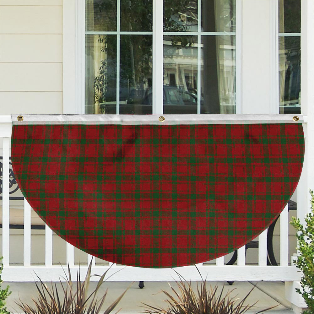 ScotsTee Shop Scottish Quarrie Tartan Non-Pleated Fan Flag Bunting Banner
