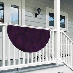ScotsTee Shop Scottish Nithsdale Dalgliesh Tartan Non-Pleated Fan Flag Bunting Banner
