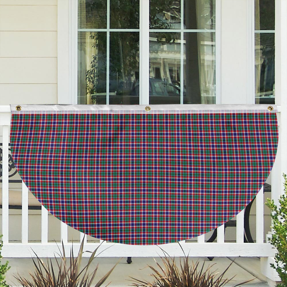 ScotsTee Shop Scottish Ohio District Tartan Non-Pleated Fan Flag Bunting Banner
