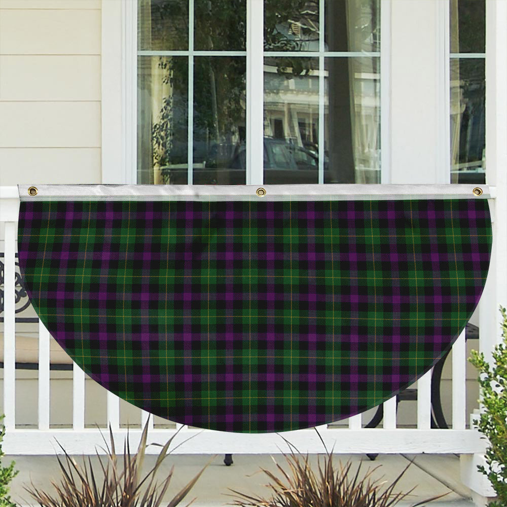 ScotsTee Shop Scottish Martin Hunting Tartan Non-Pleated Fan Flag Bunting Banner
