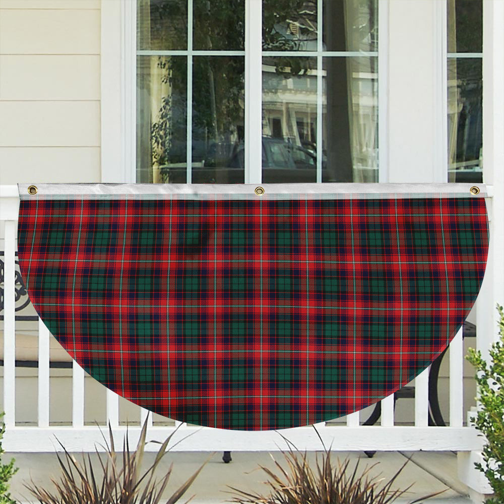 ScotsTee Shop Scottish Rattray of Lude Modern Tartan Non-Pleated Fan Flag Bunting Banner