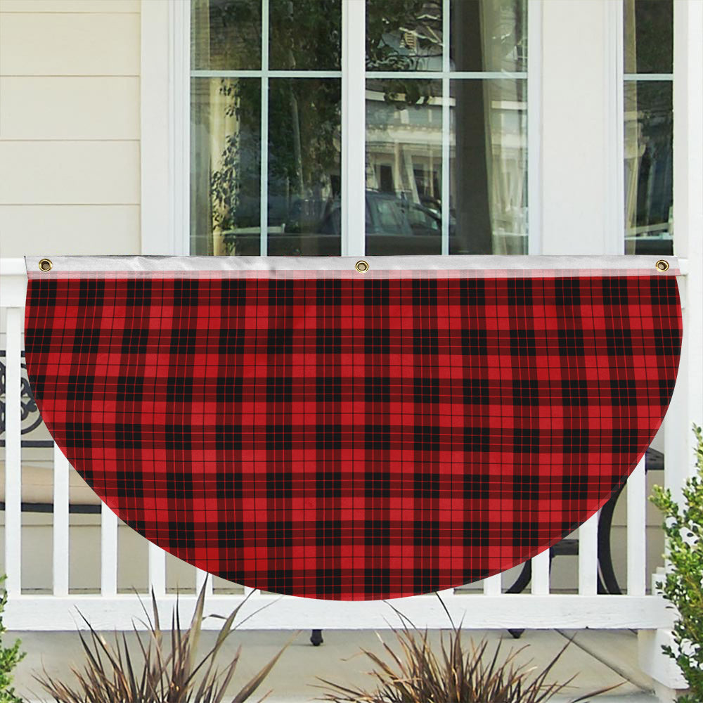 ScotsTee Shop Scottish MacLeod of Raasay SC Tartan Non-Pleated Fan Flag Bunting Banner