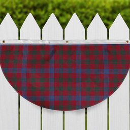 ScotsTee Shop Scottish Laing Artefact Modern Tartan Non-Pleated Fan Flag Bunting Banner