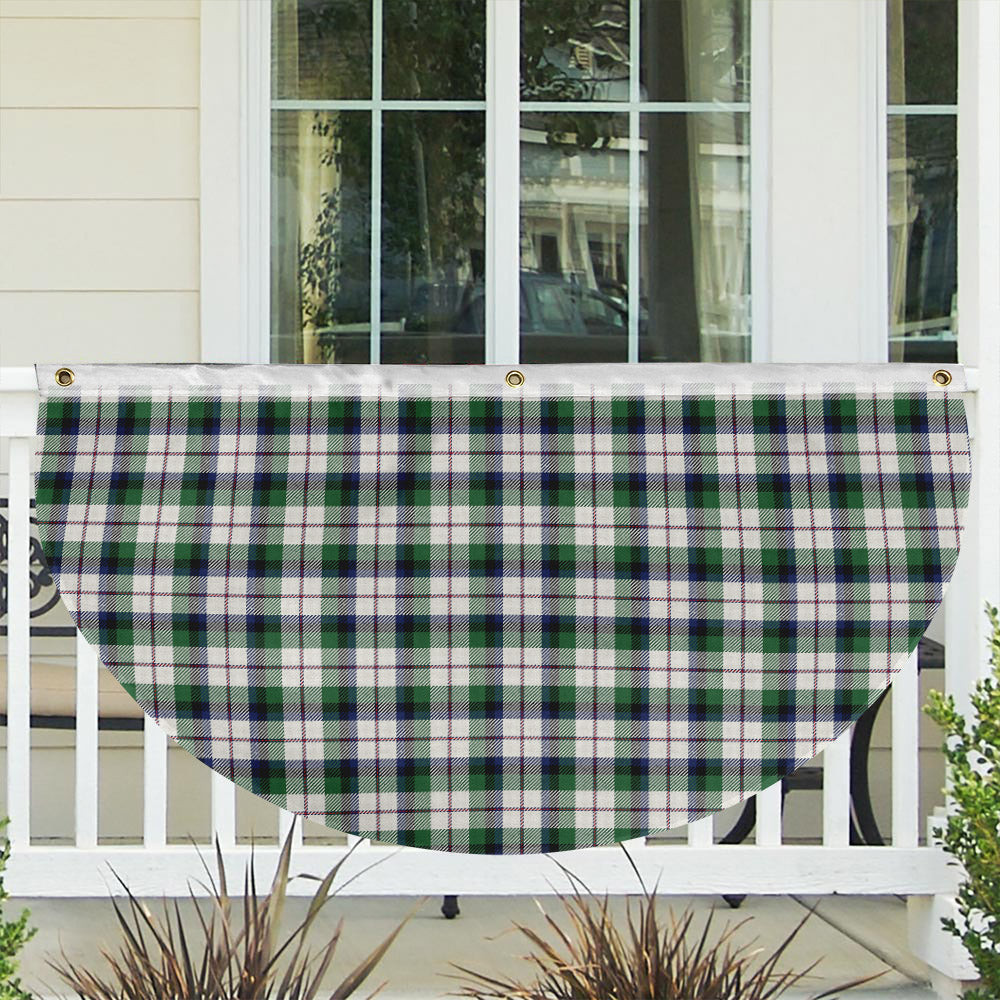ScotsTee Shop Scottish MacNachten Dress Modern Tartan Non-Pleated Fan Flag Bunting Banner