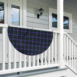 ScotsTee Shop Scottish Hunter Modern Tartan Non-Pleated Fan Flag Bunting Banner