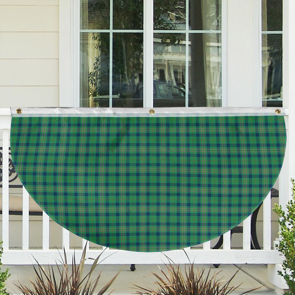 ScotsTee Shop Scottish Kennedy Ancient Tartan Non-Pleated Fan Flag Bunting Banner