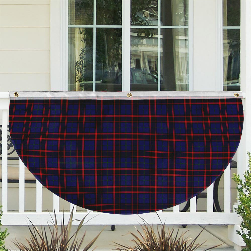 ScotsTee Shop Scottish Wedderburn Tartan Non-Pleated Fan Flag Bunting Banner