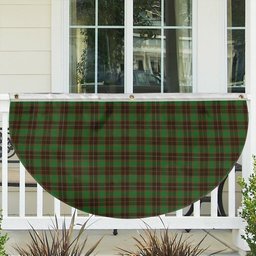 ScotsTee Shop Scottish MacPhee Hunting Ancient Tartan Non-Pleated Fan Flag Bunting Banner