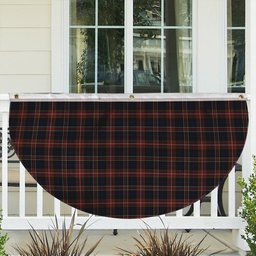 ScotsTee Shop Scottish York Region Pipe Band Tartan Non-Pleated Fan Flag Bunting Banner