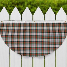 ScotsTee Shop Scottish MacDuff Dress Ancient SC Tartan Non-Pleated Fan Flag Bunting Banner