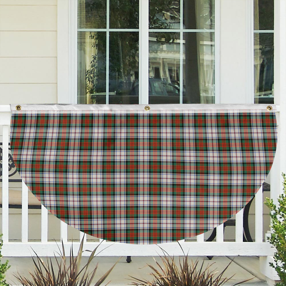 ScotsTee Shop Scottish MacDuff Dress Ancient SC Tartan Non-Pleated Fan Flag Bunting Banner