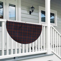 ScotsTee Shop Scottish Moon Georgia USA Tartan Non-Pleated Fan Flag Bunting Banner