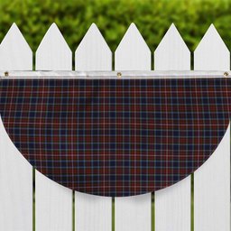 ScotsTee Shop Scottish Moon Georgia USA Tartan Non-Pleated Fan Flag Bunting Banner