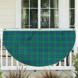 ScotsTee Shop Scottish Irvine Ancient Tartan Non-Pleated Fan Flag Bunting Banner