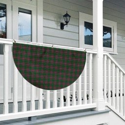 ScotsTee Shop Scottish McFarlane Hunting Tartan Non-Pleated Fan Flag Bunting Banner