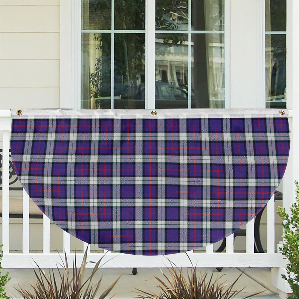 ScotsTee Shop Scottish Sinclair Dress (Dance) Modern Clan Tartan Non-Pleated Fan Flag Bunting Banner