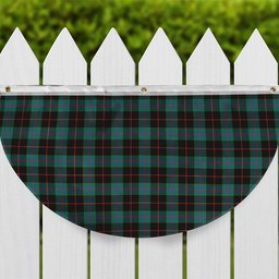 ScotsTee Shop Scottish Nairn Ancient Tartan Non-Pleated Fan Flag Bunting Banner