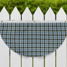 ScotsTee Shop Scottish Henderson Dress Tartan Non-Pleated Fan Flag Bunting Banner