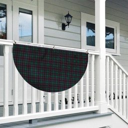 ScotsTee Shop Scottish Hunter of Peebleshire Modern Tartan Non-Pleated Fan Flag Bunting Banner