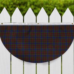 ScotsTee Shop Scottish Highfield Tartan Non-Pleated Fan Flag Bunting Banner