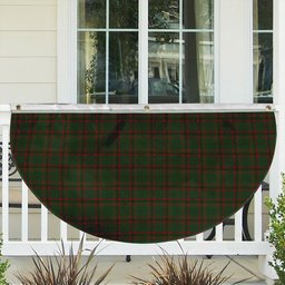 ScotsTee Shop Scottish MacCracken Hunting Tartan Non-Pleated Fan Flag Bunting Banner