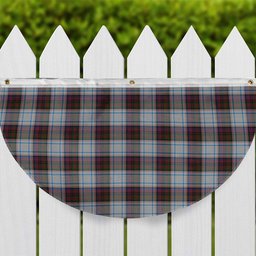 ScotsTee Shop Scottish McDonald Dress Ancient Tartan Non-Pleated Fan Flag Bunting Banner