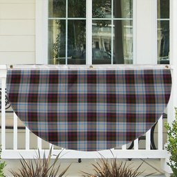 ScotsTee Shop Scottish McDonald Dress Ancient Tartan Non-Pleated Fan Flag Bunting Banner