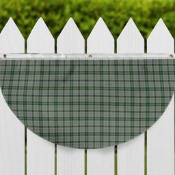 ScotsTee Shop Scottish MacGiboney Dress Tartan Non-Pleated Fan Flag Bunting Banner
