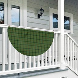 ScotsTee Shop Scottish Strachan Hunting Tartan Non-Pleated Fan Flag Bunting Banner