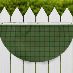 ScotsTee Shop Scottish Strachan Hunting Tartan Non-Pleated Fan Flag Bunting Banner