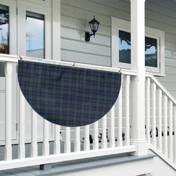 ScotsTee Shop Scottish Platt Tartan Non-Pleated Fan Flag Bunting Banner