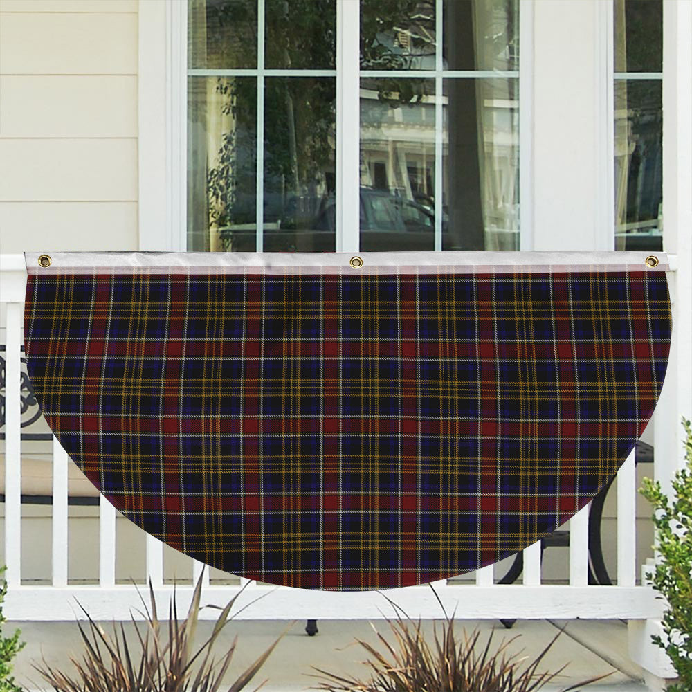 ScotsTee Shop Scottish Ruxton Tartan Non-Pleated Fan Flag Bunting Banner