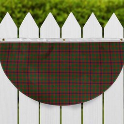 ScotsTee Shop Scottish Skene Modern Tartan Non-Pleated Fan Flag Bunting Banner