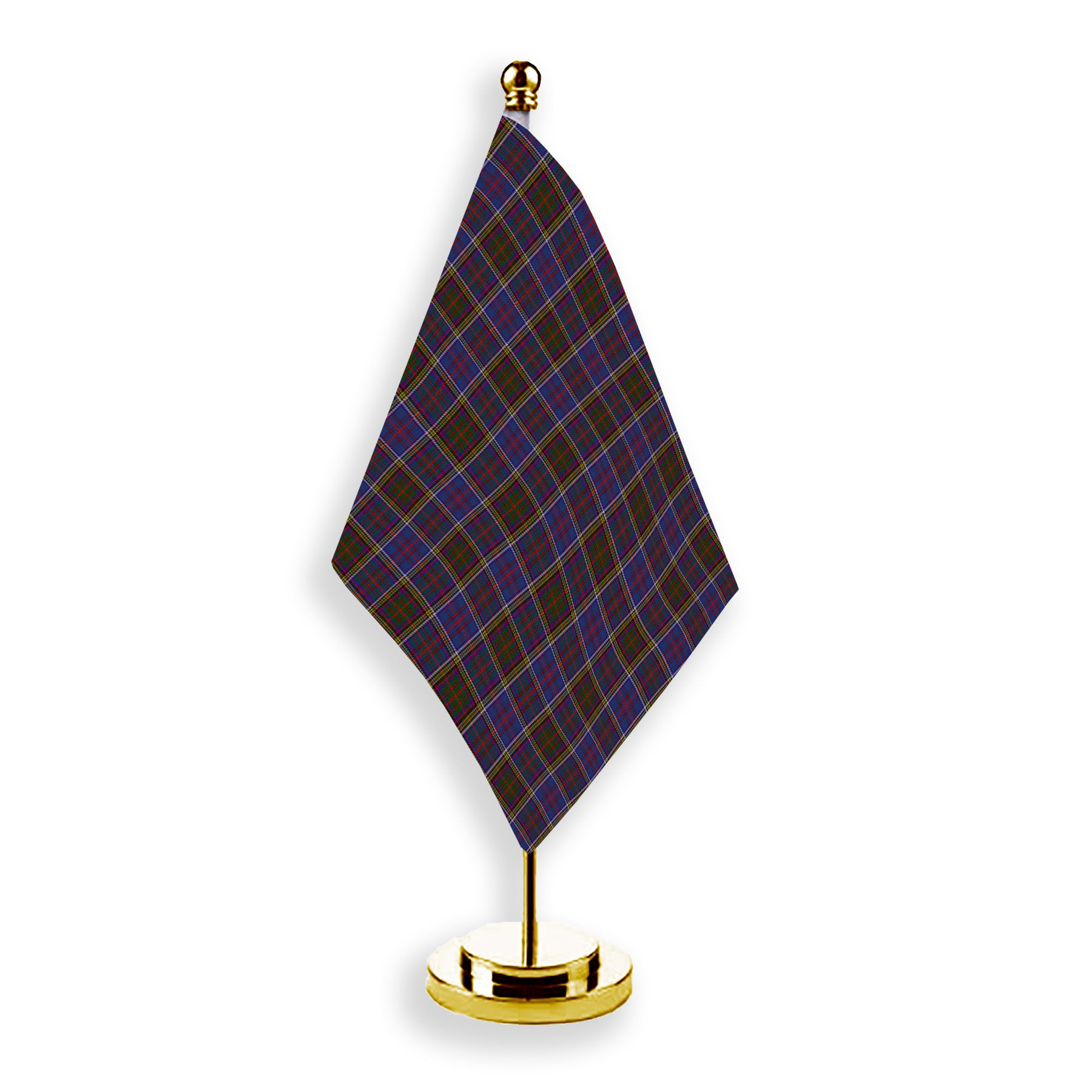 ScotsTee Shop Scottish Anderson W L Anderson, Stirling Tartan Plaid Desk Flag